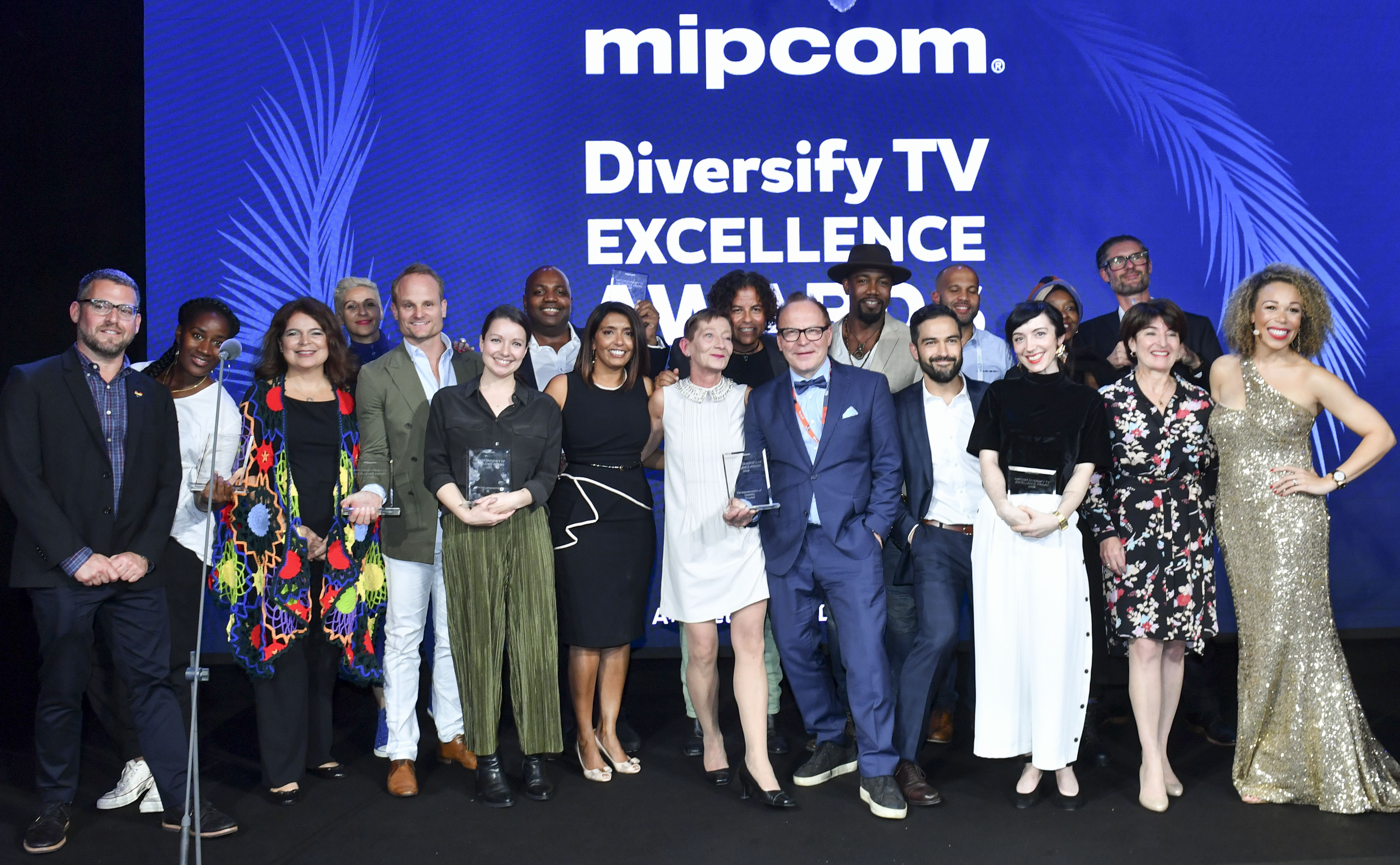 MIPCOM-MIPCOM DIVERSIFY TV EXCELLENCE AWARDS تنويع الفائزين بجائزة التميز التلفزيوني