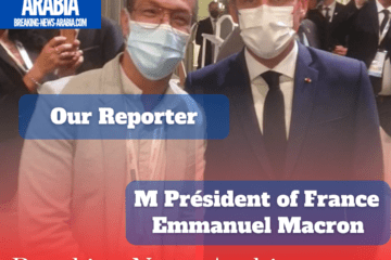 Short interviews/مقابلات قصيرة M Le Président of France Emmanuel Macron