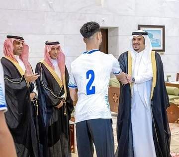 نائب أمير الرياض يستقبل رئيس مجلس إدارة نادي الصم بالمنطقة