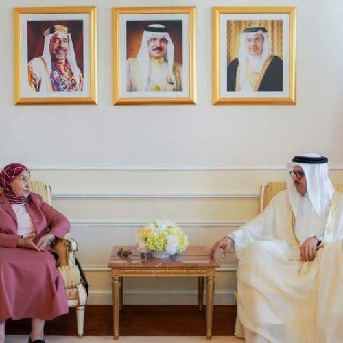 وزير الخارجية يجتمع مع أعضاء الهيئة الاستشارية للمجلس الأعلى لدول مجلس التعاون لدول الخليج العربية