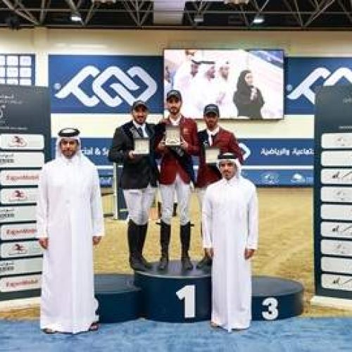 انتصار الفروسية: محمد خليفة البكر يحقق الفوز في الجولة الوسطى من بطولة لونجين هذاب
