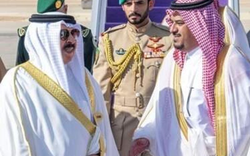 جلالة الملك يصل إلى المملكة العربية السعودية