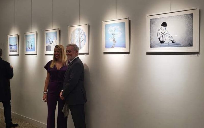افتتاح معرض لورا شابلن: إرث فني لا يندثر