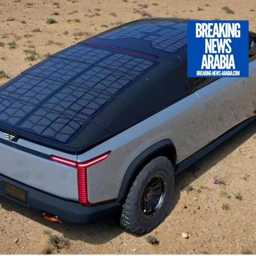 هذه الشاحنة الكهربائية والشمسية تشبه Tesla CyberTruck ، وستصدر في عام 2025